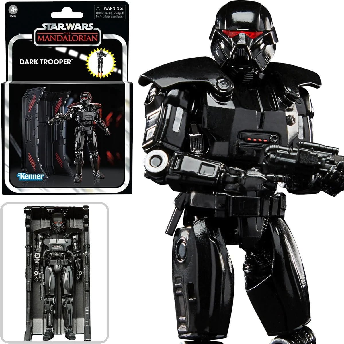 Star Wars The Vintage Collection Dark Trooper 3 3/4 scale Action Figure Pop-O-Loco