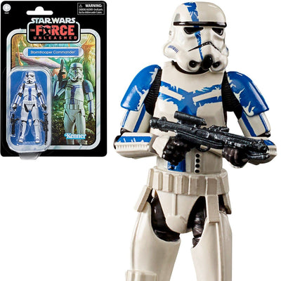 Star Wars The Vintage Collection Gaming Greats Stormtrooper Commander 3 3/4-Inch Action Figure - Pop-O-Loco - Hasbro