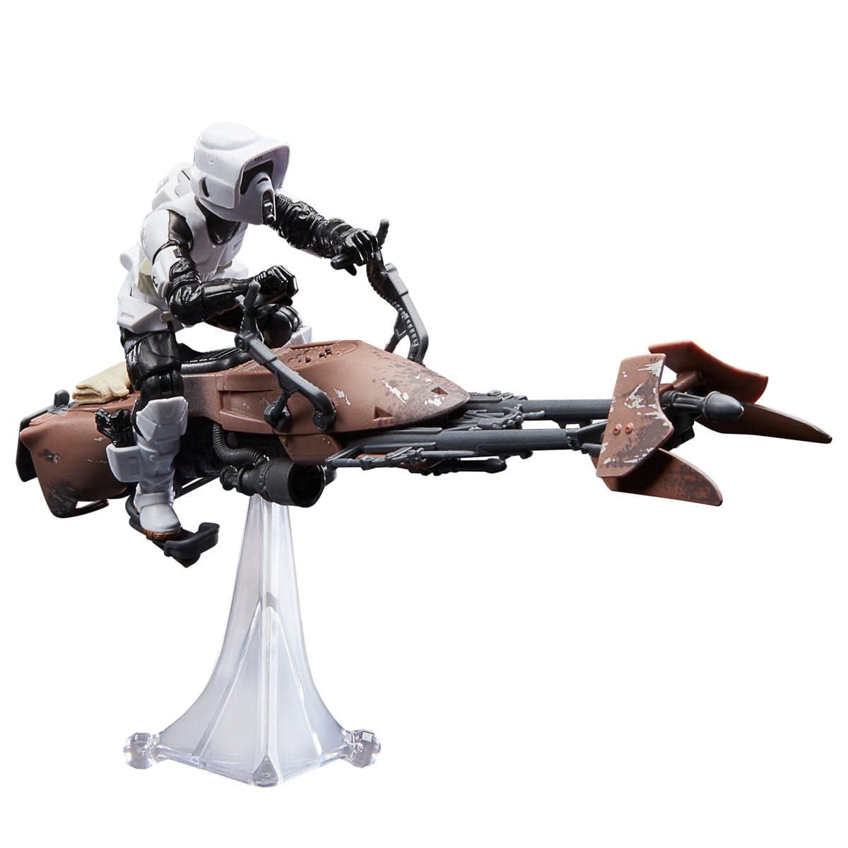 Star Wars The Vintage Collection Speeder Bike Vehicle with Biker Scout 3 3/4-Inch Action Figure - Pop-O-Loco - Hasbro