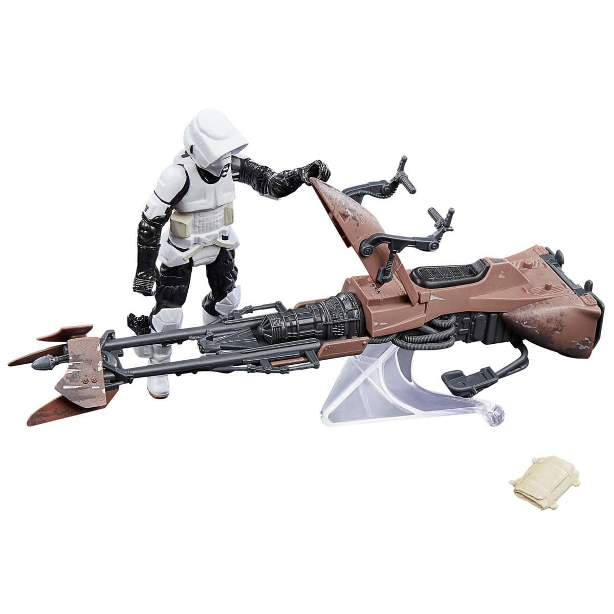 Star Wars The Vintage Collection Speeder Bike Vehicle with Biker Scout 3 3/4-Inch Action Figure - Pop-O-Loco - Hasbro