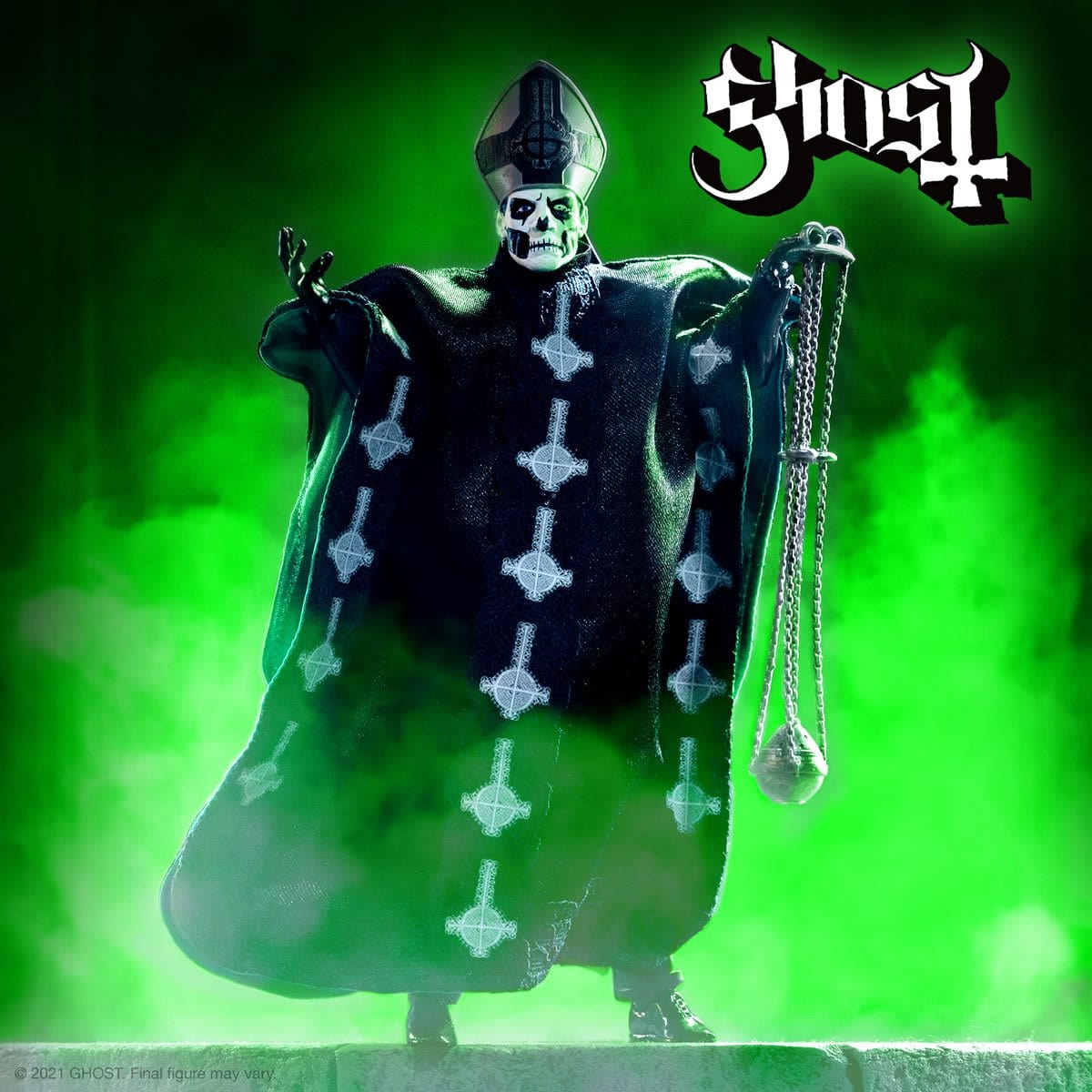 Super7 Ghost Ultimates Papa Emeritus II 7-Inch Action Figure - Pop-O-Loco - Super7