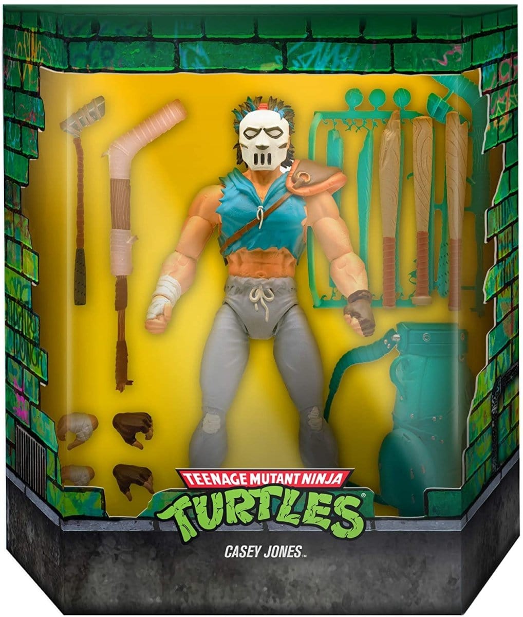 Teenage Mutant Ninja Turtles Ultimates Casey Jones 7-Inch Action Figure Pop-O-Loco