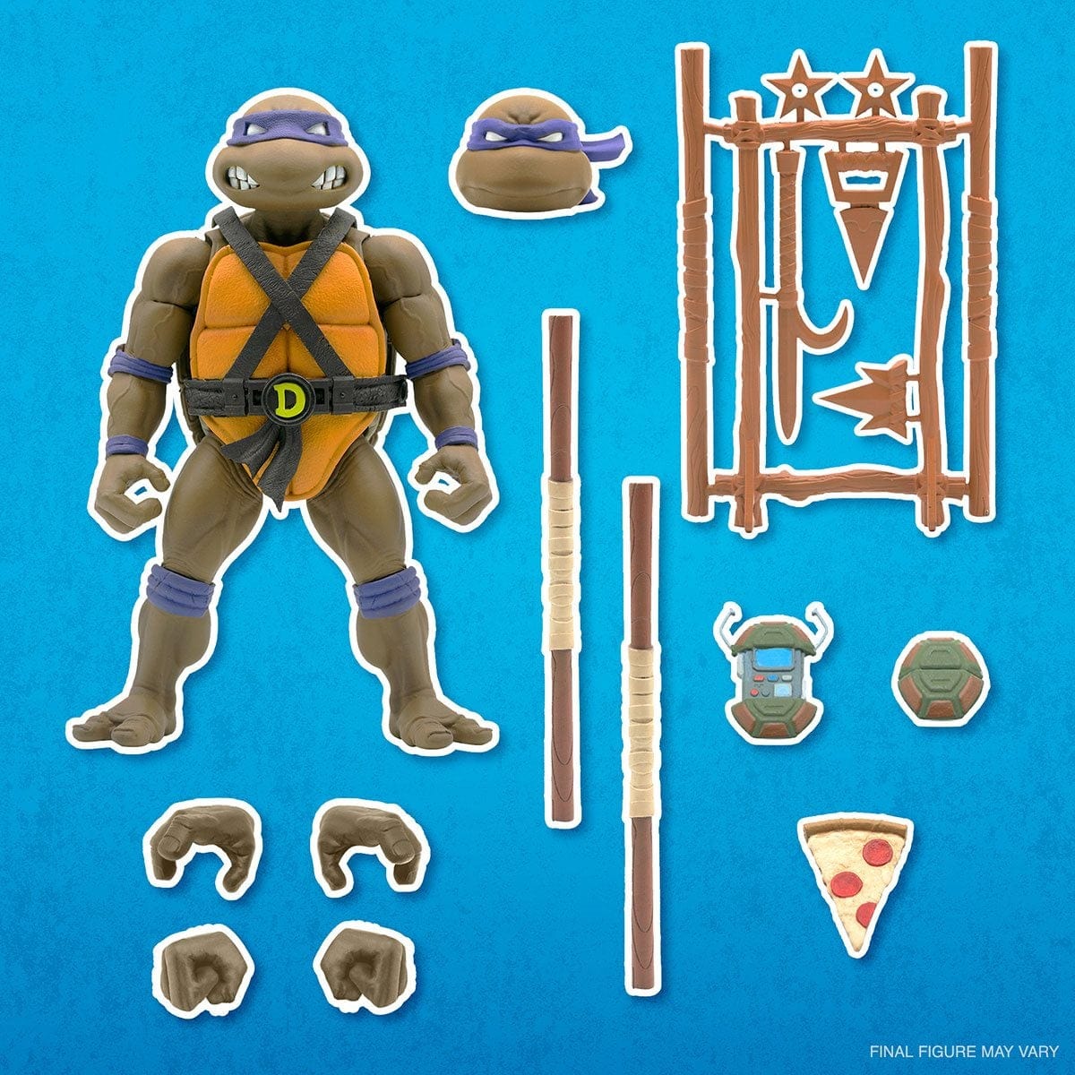 Teenage Mutant Ninja Turtles Ultimates Donatello 7-Inch Action Figure Pop-O-Loco