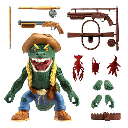 Teenage Mutant Ninja Turtles Ultimates Leatherhead 7-Inch Action Figure Pop-O-Loco