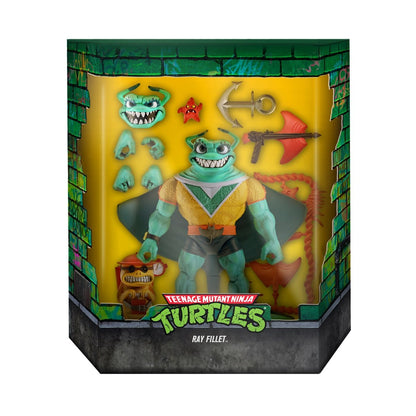 Teenage Mutant Ninja Turtles Ultimates Ray Fillet 7-Inch Action Figure Pop-O-Loco