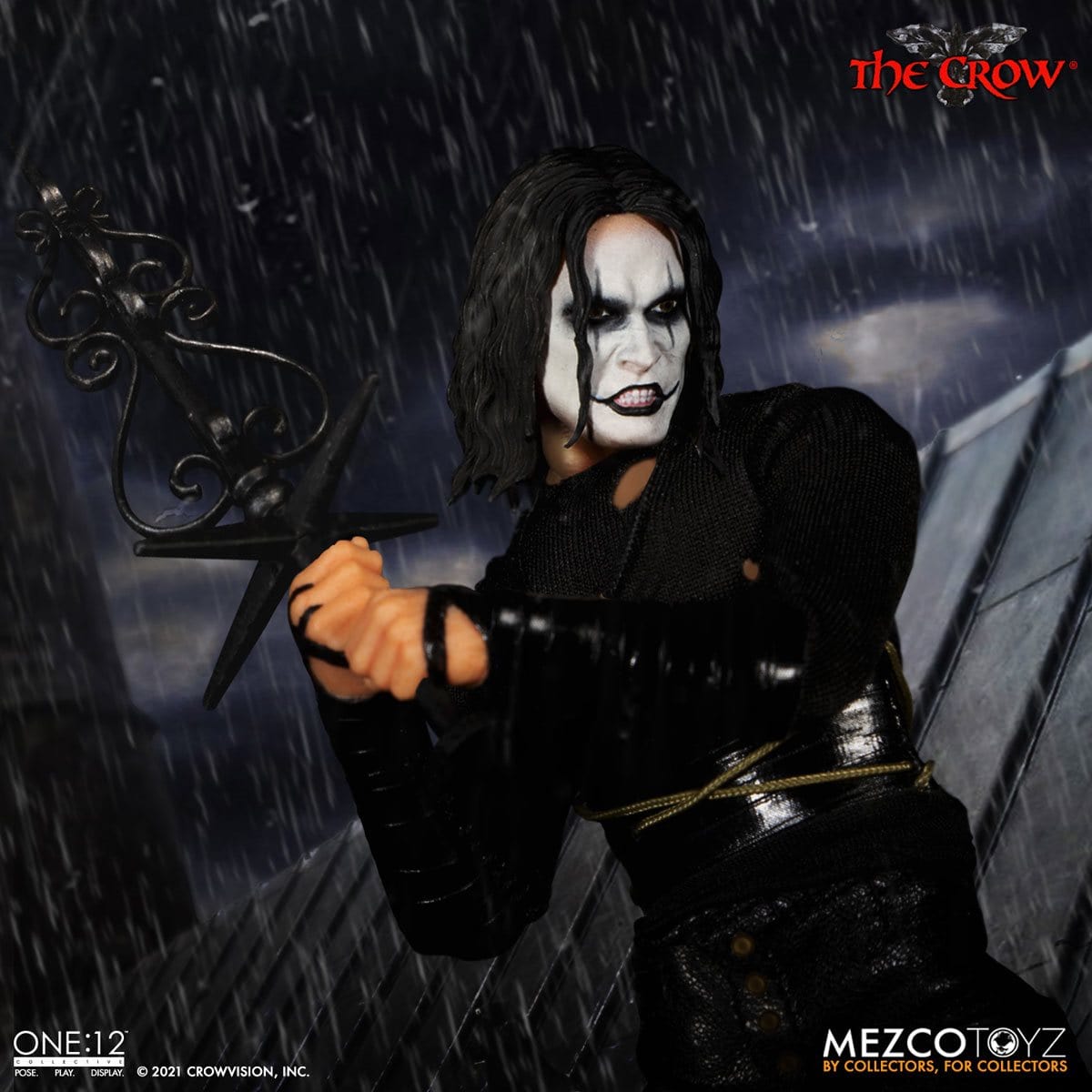 The Crow One:12 Collective Action Figure - Pop-O-Loco - Mezco