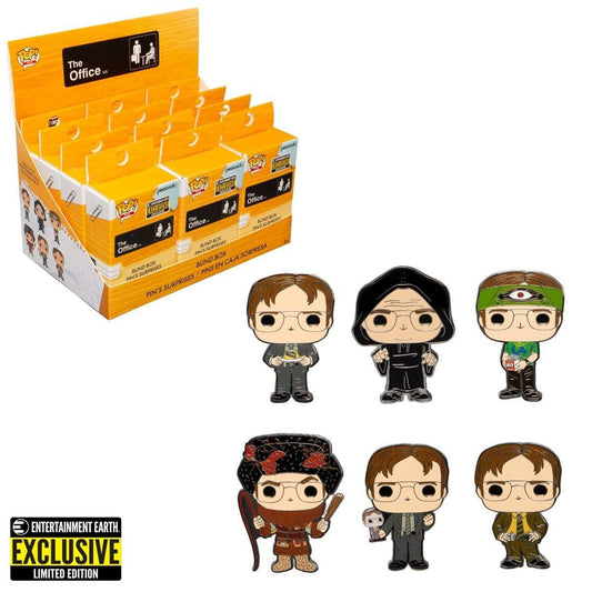 The Office Dwight Schrute Disguises Blind-Box Pop! Pin - EE Exclusive Pop-O-Loco