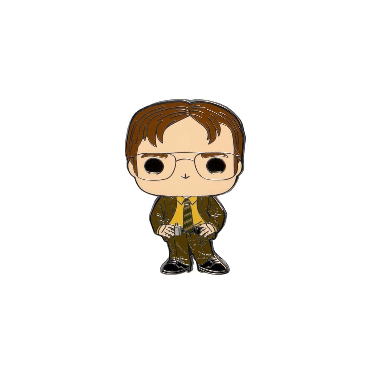 The Office Dwight Schrute Disguises Blind-Box Pop! Pin - EE Exclusive - Pop-O-Loco - Loungefly