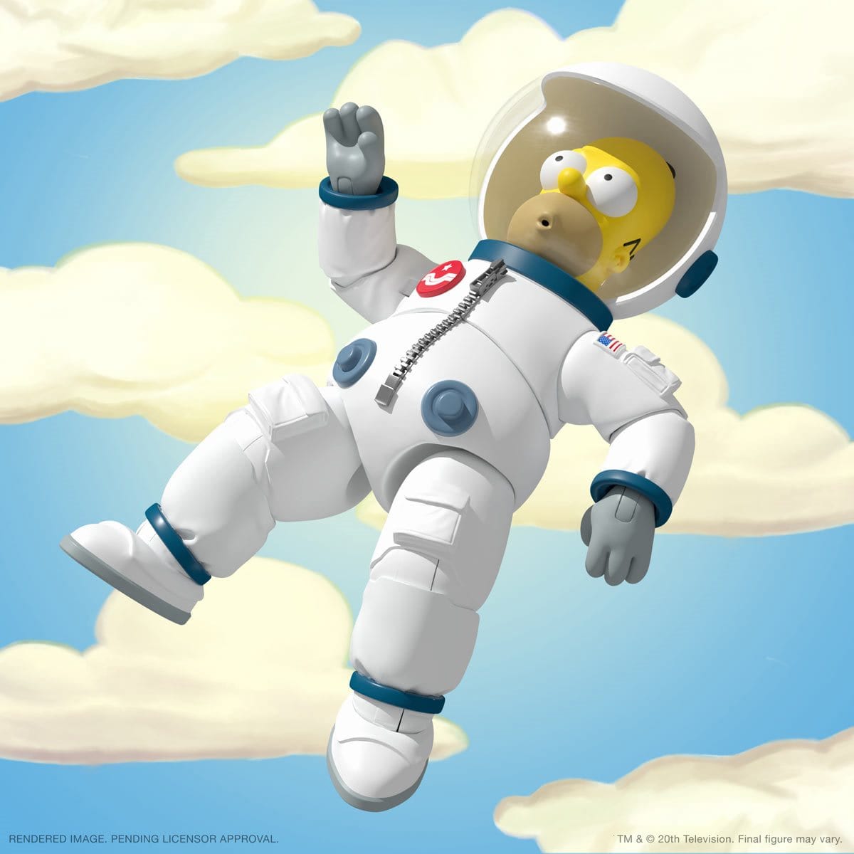 The Simpsons Deep Space Homer Super7 Ultimates 7-Inch Action Figure - Pop-O-Loco - Super7