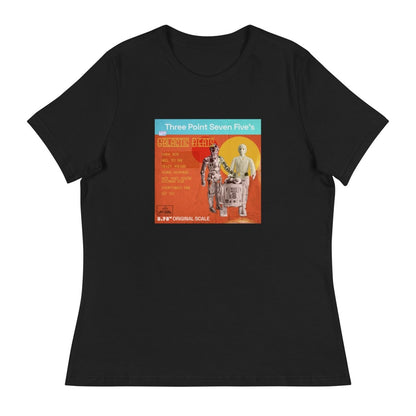 The Three Point Seven Five's Band Cover Album Women's Relaxed T-Shirt Pop-O-Loco