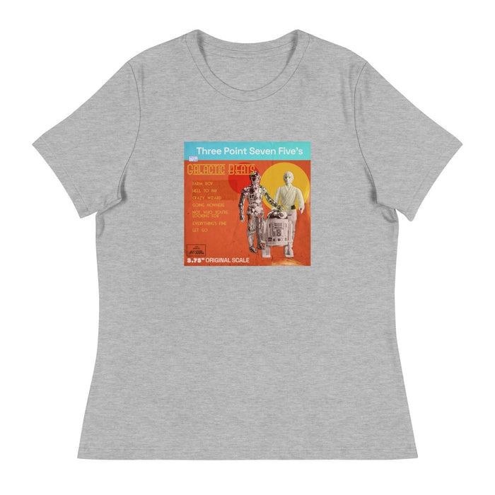 The Three Point Seven Five's Band Cover Album Women's Relaxed T-Shirt Pop-O-Loco