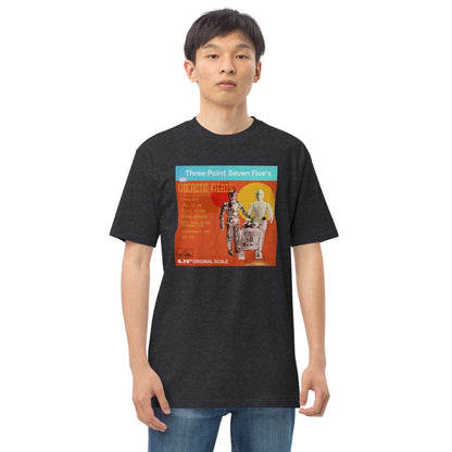 Three Point Seven Five's Band Album CoverMen’s premium heavyweight tee Pop-O-Loco