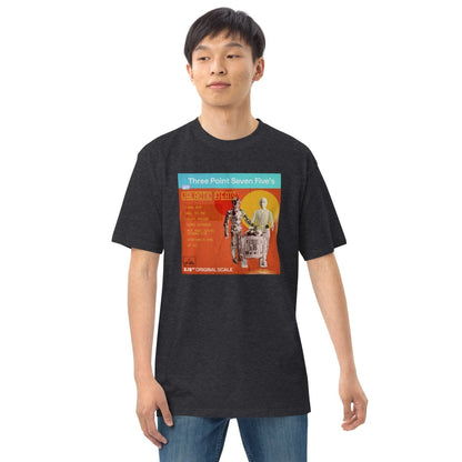 Three Point Seven Five's Band Album CoverMen’s premium heavyweight tee Pop-O-Loco