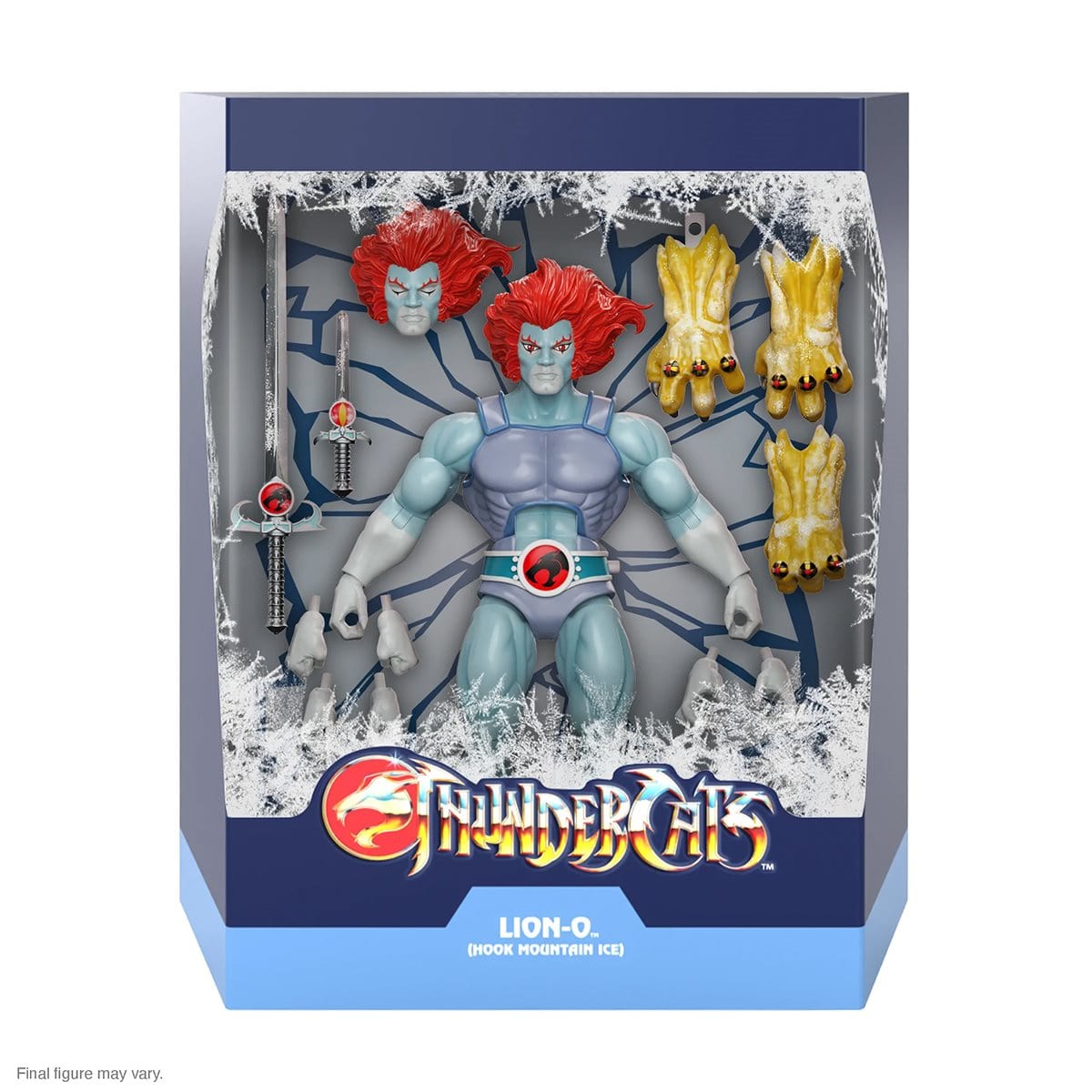 ThunderCats Ultimates Lion-O (Hook Mountain Ice) 7-Inch Action Figure - SDCC Exclusive - Pop-O-Loco - Super7
