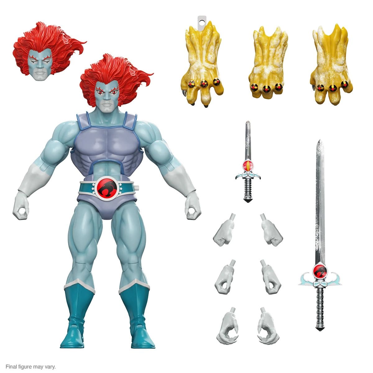 ThunderCats Ultimates Lion-O (Hook Mountain Ice) 7-Inch Action Figure - SDCC Exclusive - Pop-O-Loco - Super7