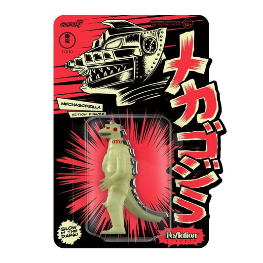 Toho ReAction Figure Wave 1 Mechagodzilla (Glow) Exclusive Pop-O-Loco