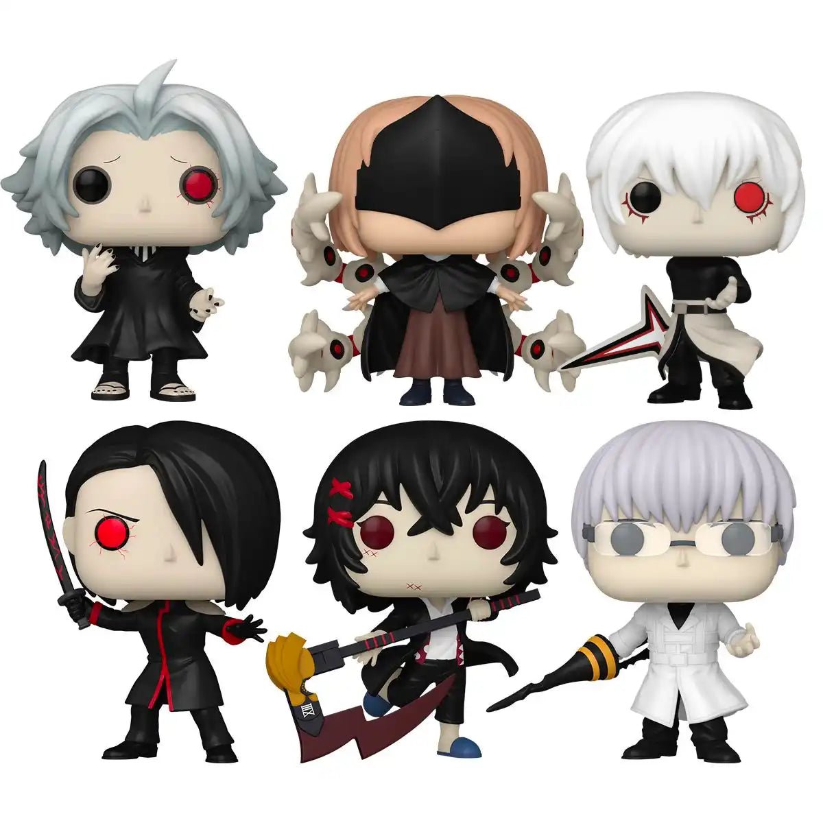 Tokyo Ghoul:re Wave 3 - Funko POP 6 piece Bundle Pop-O-Loco