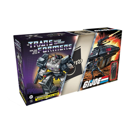 Transformers Collaborative G.I. Joe Mash-Up Megatron H.I.S.S. Tank with Cobra Baroness Figure Pop-O-Loco