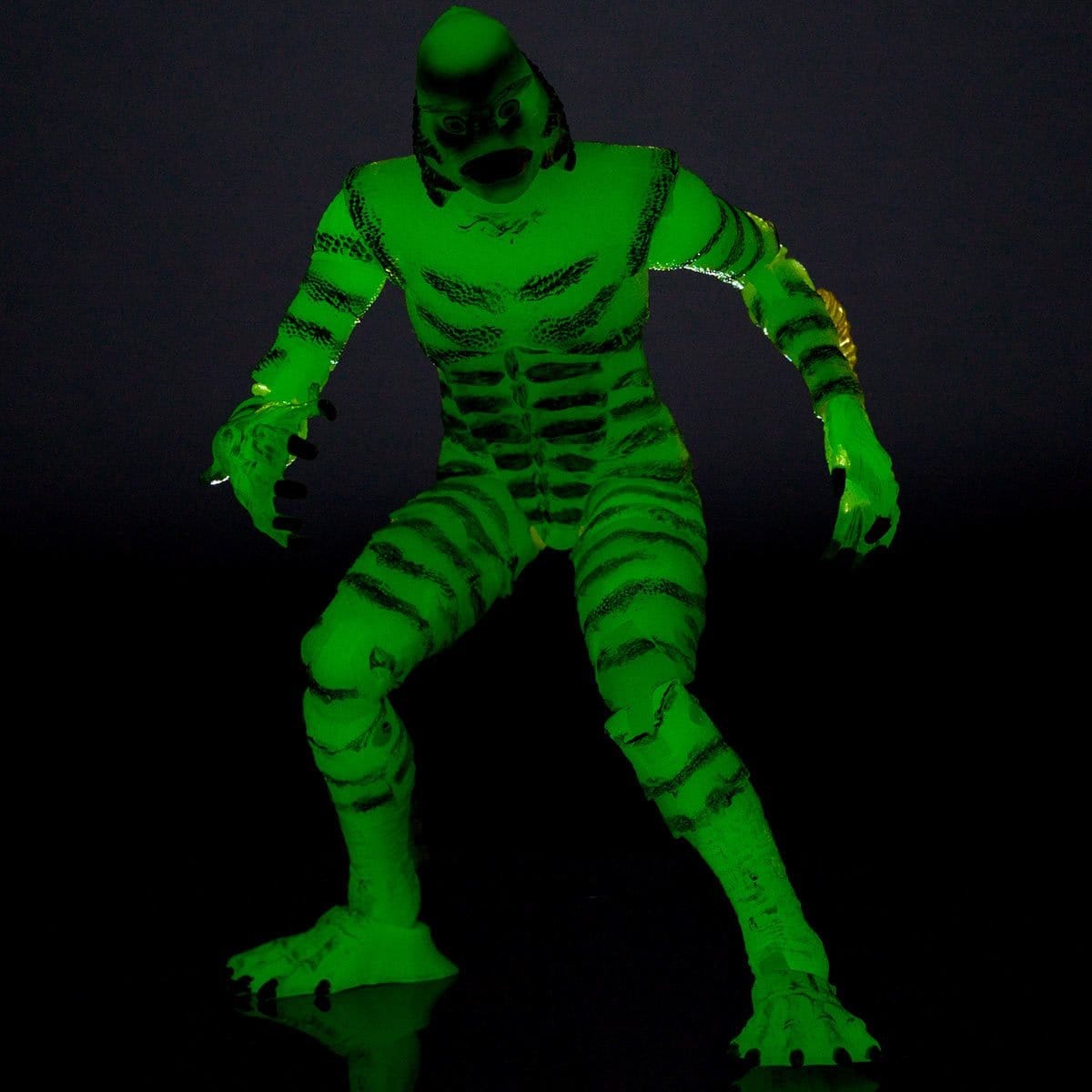 Universal Monsters Creature from the Black Lagoon Glow-in-the-Dark 6-Inch Action Figure - EE Exclusive - Pop-O-Loco - Jada Toys