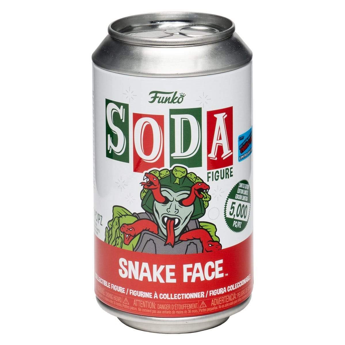 Vinyl Soda: Masters of the Universe Snake Face Fall 2021 Con Exclusive - Pop-O-Loco - Funko