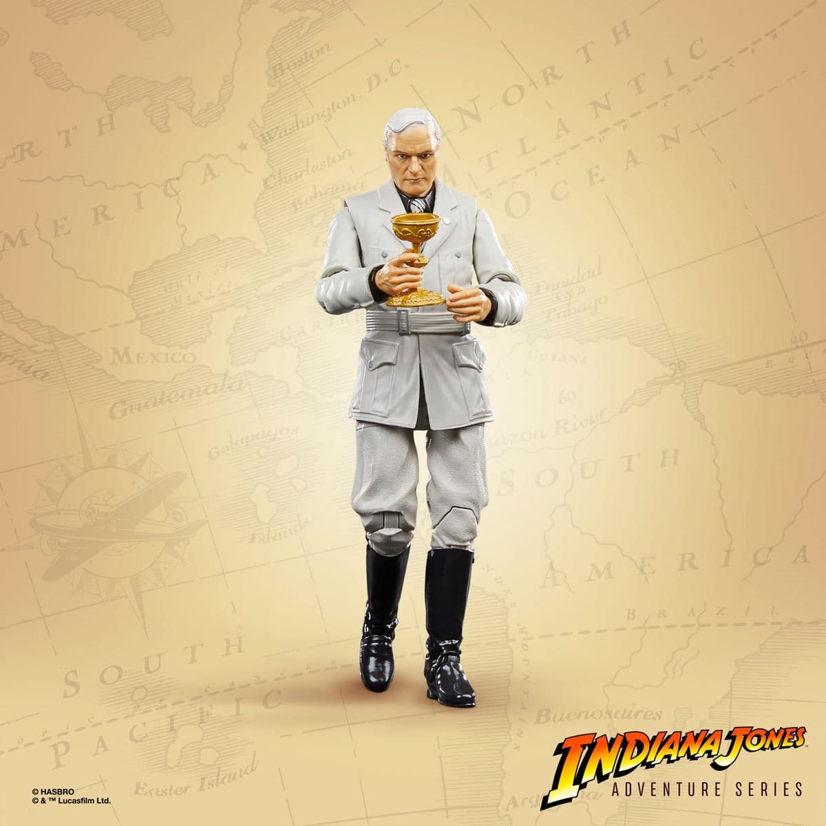 Walter Donavan Indiana Jones Adventure Series 6-Inch Action Figure - Pop-O-Loco - Hasbro