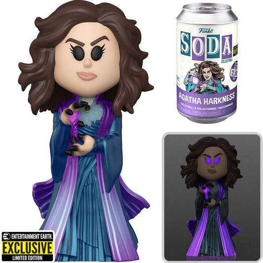 WandaVision Agatha Vinyl Soda Figure- EE Exclusive Pop-O-Loco