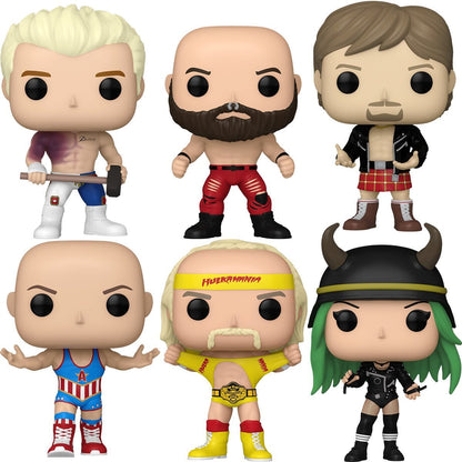 WWE WrestleMania 40 Funko Pop Wave 21 - 6 PC Bundle Pop-O-Loco